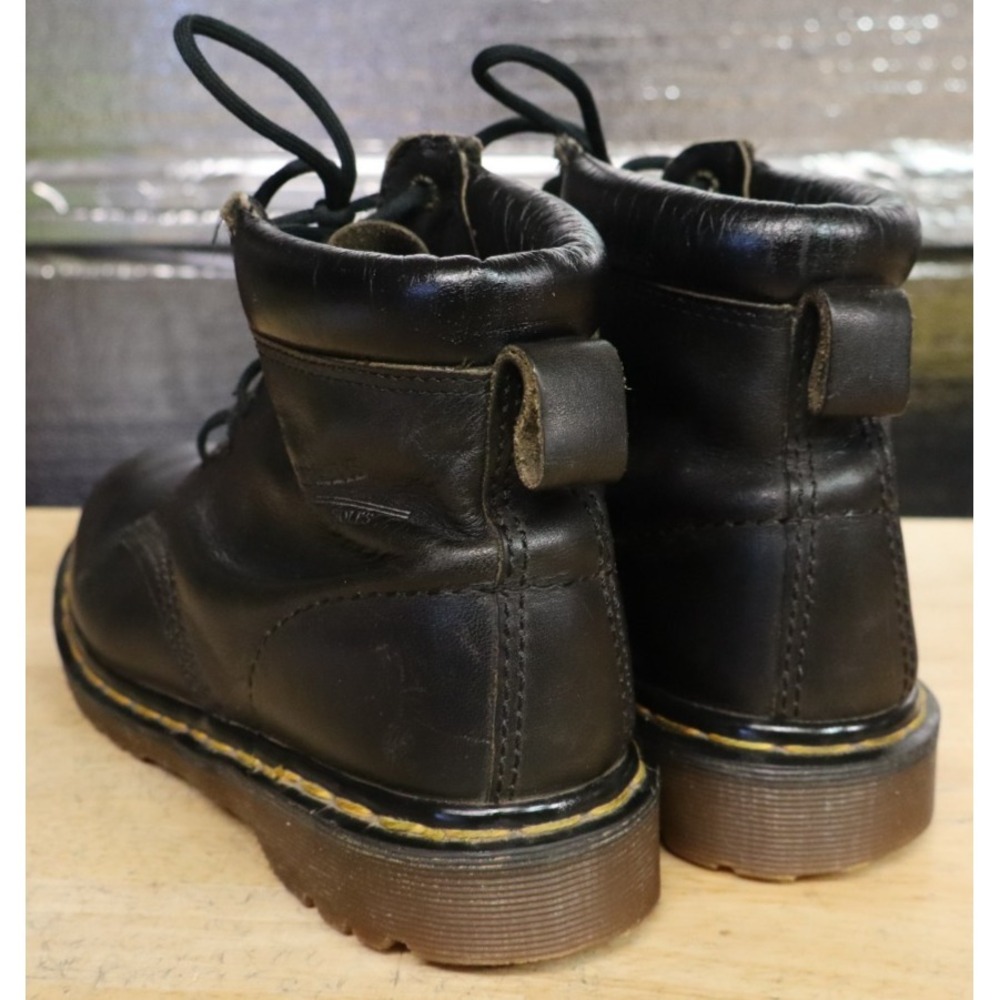 Dr. Martens 1460 Women's Leather‎ Boots Black Size 8 - Picture 5 of 13